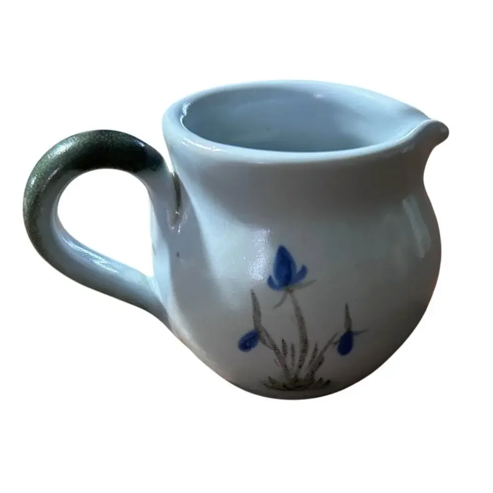 Buchan Portobello Scotland Stoneware creamer Vintage hand painted